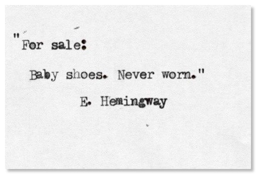 E. Hemingway